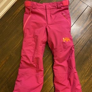 Helly Hansen ski pants - Magenta Haze colour